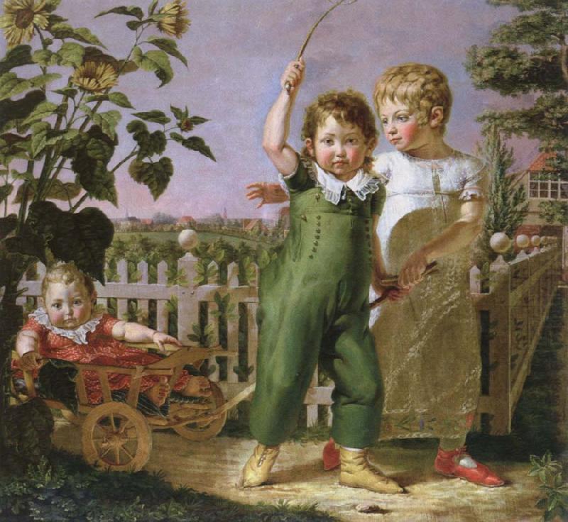 the hulsenbeck children, Philipp Otto Runge